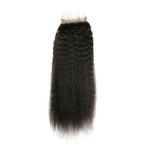 Brazilian Kinky Straight Closure - goddess-of-eve