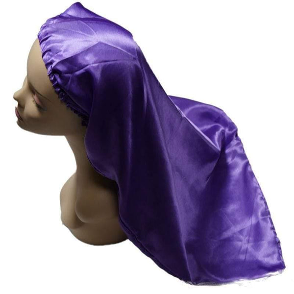 Long Silk Bonnet - goddess-of-eve
