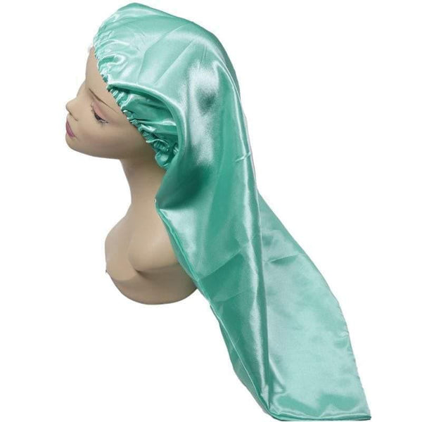 Long Silk Bonnet - goddess-of-eve